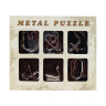 Набір металевих головоломок "Metal Puzzle" Bambi 2116, 6 штук в наборі