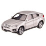 Машина металева BMW X6 "WELLY" 44016CW масштаб 1:43