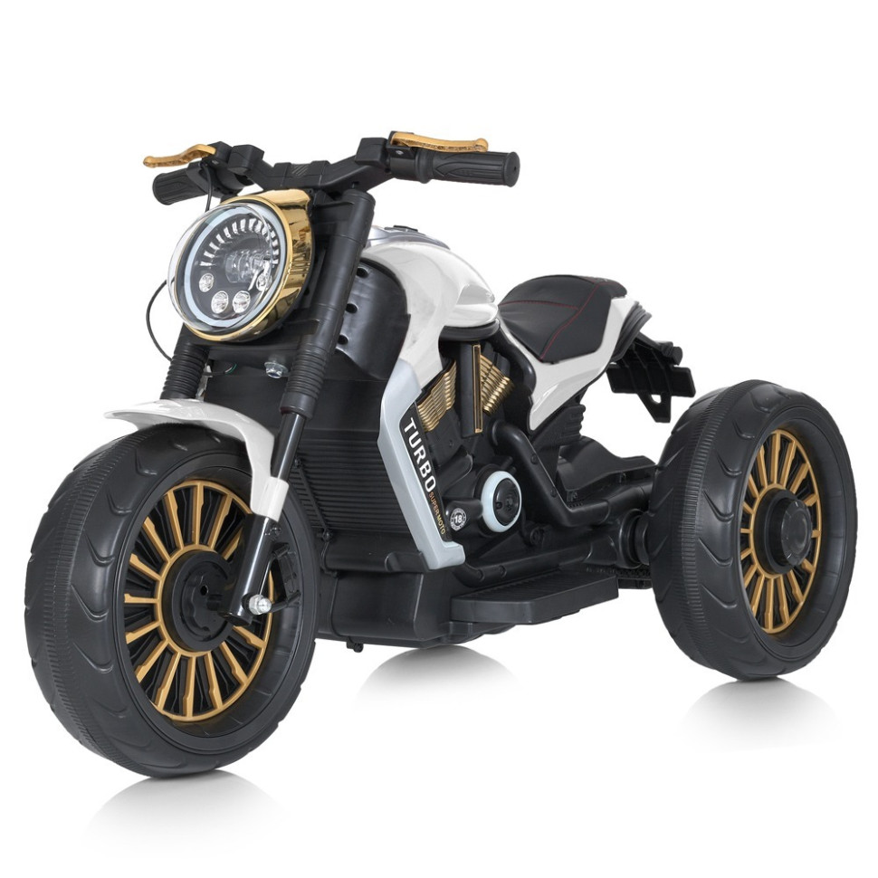 Дитячий електромобіль Мотоцикл Bambi Racer M 5048EL-1, 2мот * 25W, 1акум12V9AH, муз, світло, MP3, USB