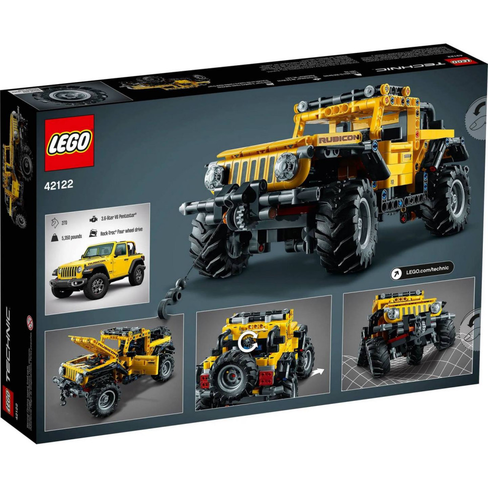 Конструктор LEGO Technic Jeep Wrangler 42122