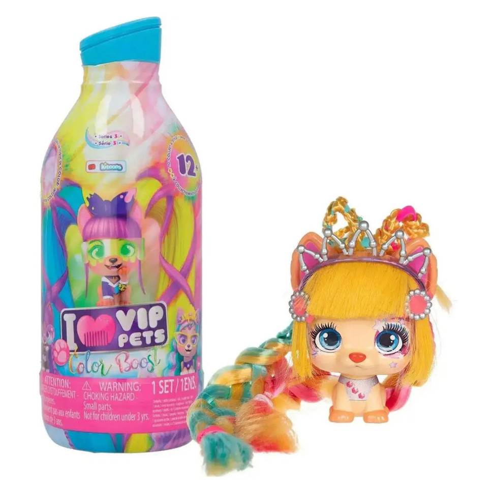 Модний улюбленець Собачка S3 COLOR BOOST VIP Pets IMC 712003 з аксесуарами