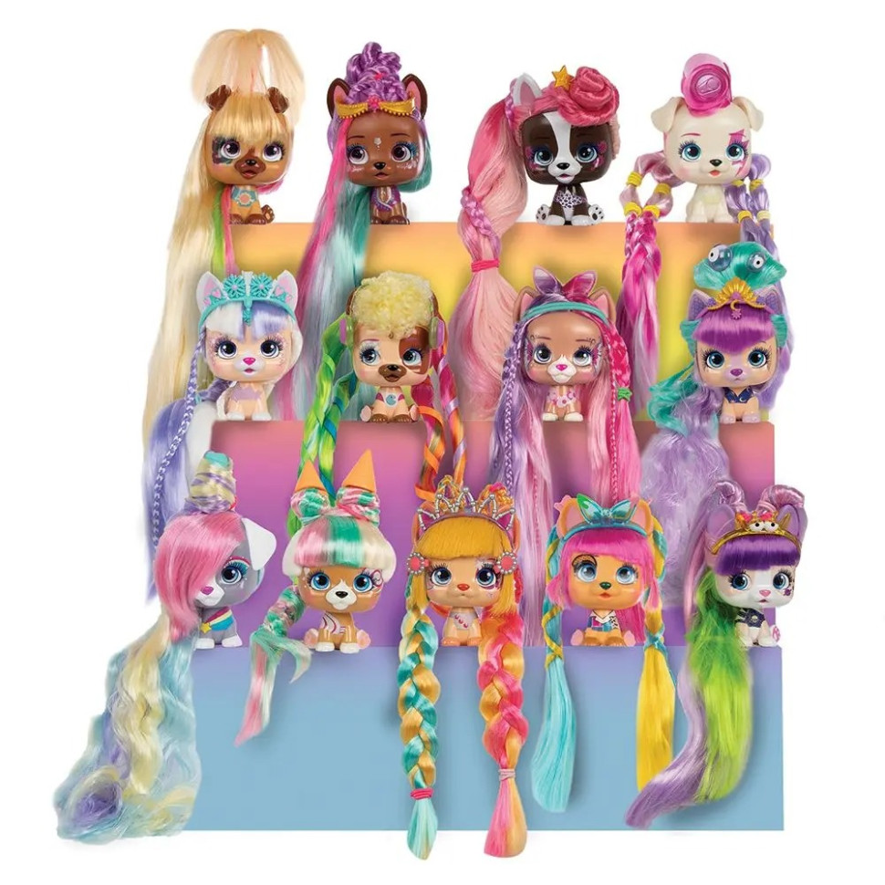 Модний улюбленець Собачка S3 COLOR BOOST VIP Pets IMC 712003 з аксесуарами
