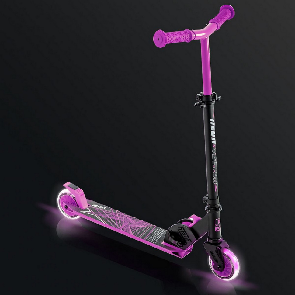 Самокат Neon Vector Рожевий NT05P2
