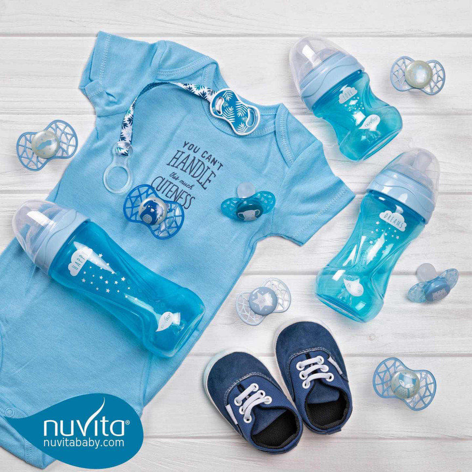 Пустушка Nuvita 7084 Air55 Cool ортодонтична 6m+ 