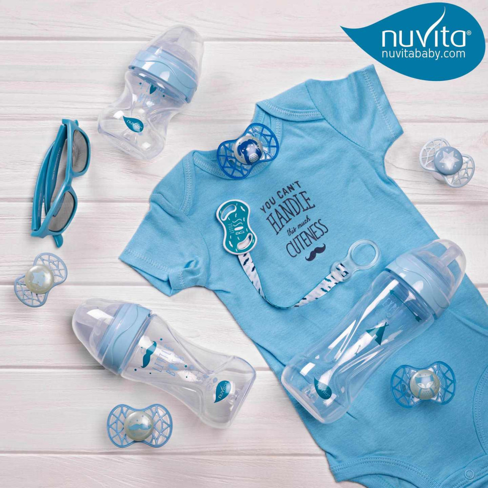 Пустушка Nuvita 7084 Air55 Cool ортодонтична 6m+ 