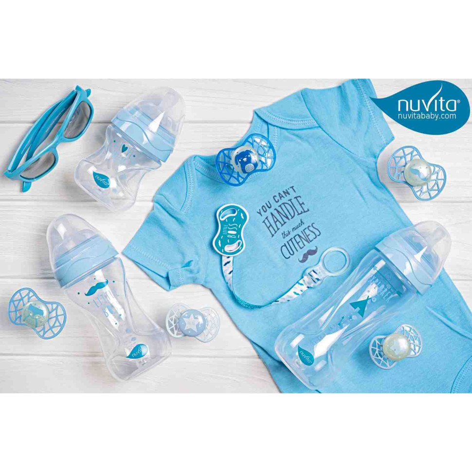 Пустушка Nuvita 7084 Air55 Cool ортодонтична 6m+ 