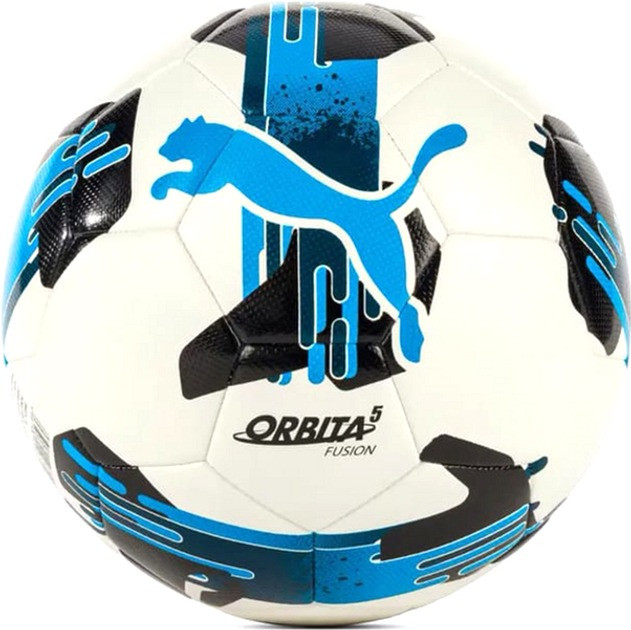 Мяч футбольный Orbita 5 FUSION Puma 084331-05-5 бело-черный № 5