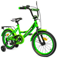 Велосипед детский "Sky" LIKE2BIKE 211604 колёса 16", салатовый, рама сталь, со звонком