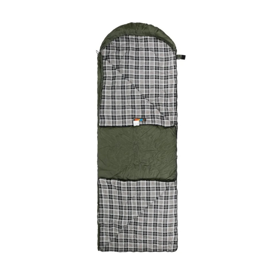 Спальний мішок Ember+ Long Tramp UTRS-063L-olive-L, лівий