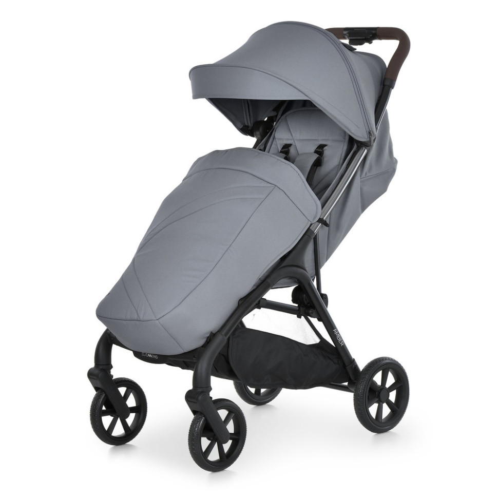 Дитяча прогулянкова коляска AMBER El Camino ME 1227 Owl Gray