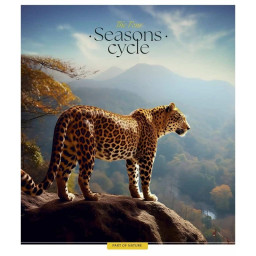 Зошит загальний "Four seasons" Школярик 048-3403L-1 у лінію, 48 аркушів