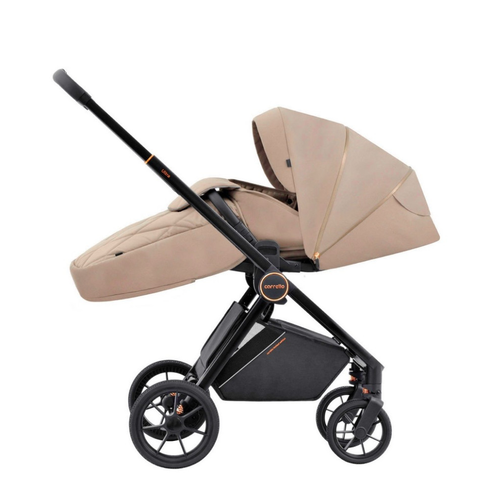 Коляска универсальная 2 в 1 Ultimo CARRELLO CRL-6525 Antique Beige N.