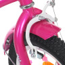 Велосипед дитячий PROF1 Y1426-1 14 дюймів, фуксія 