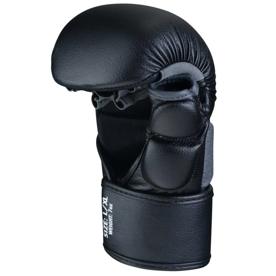 Перчатки для ММА RIOT Phantom PHMMAG1642-SM Black S/M (капа в подарок)