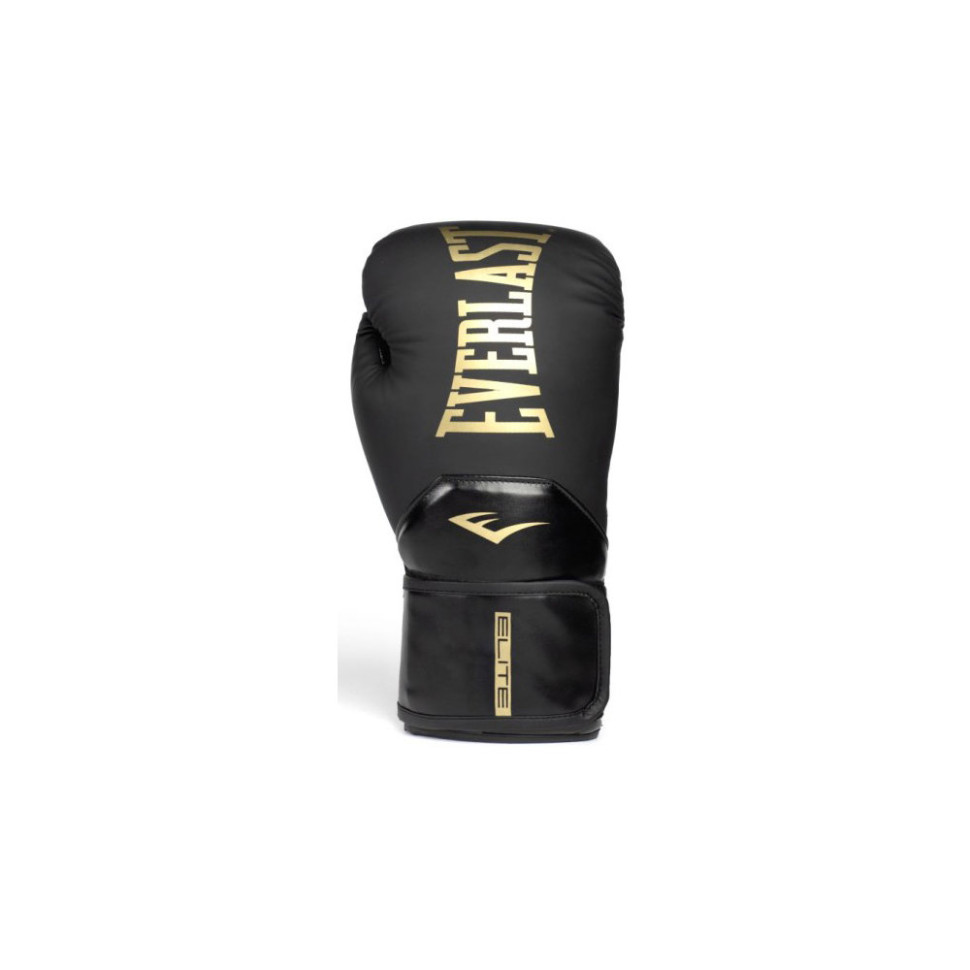 Боксерские перчатки ELITE 2 BOXING GLOVES Everlast P00003270 черный/золотой 10 унций