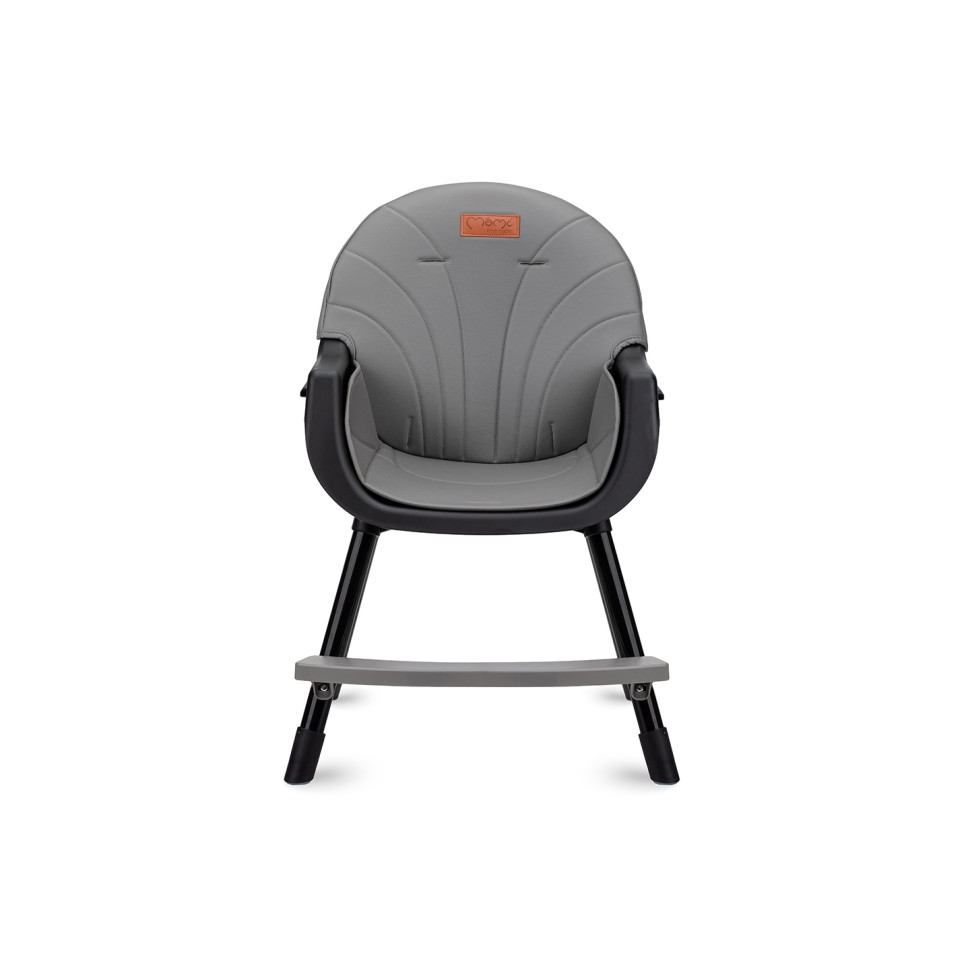 Стульчик для кормления REKI 2 в 1 MoMi KRKA00033 black, функция кресла