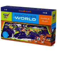 Пазл-гра Карта Світу 382920-1 (100 елементів)