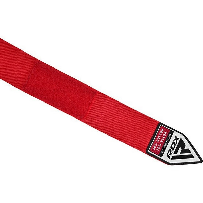 Бинти для боксу WX Professional Boxing Hand Wraps RDX Inc Limited HWX-RR+ Red 4,5 м