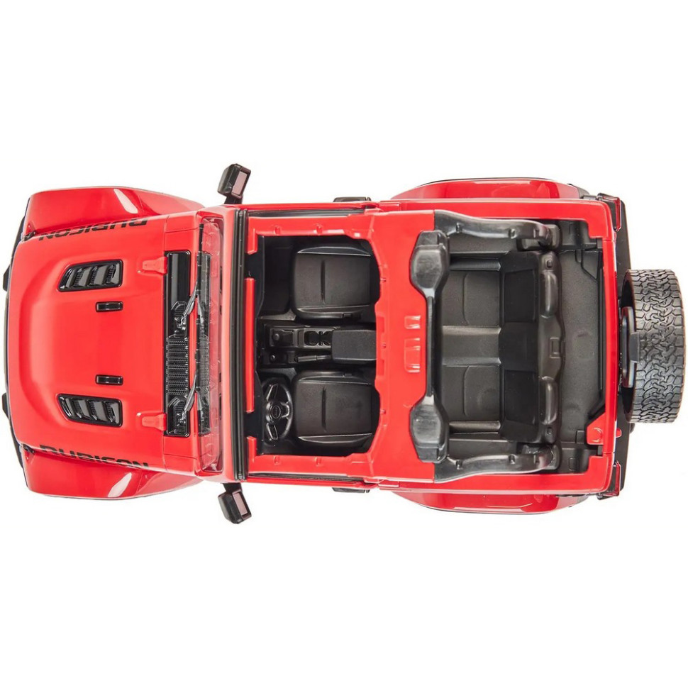 Машинка на радиоуправлении JEEP Wrangler Rubicon Rastar 79460 red 1:14 