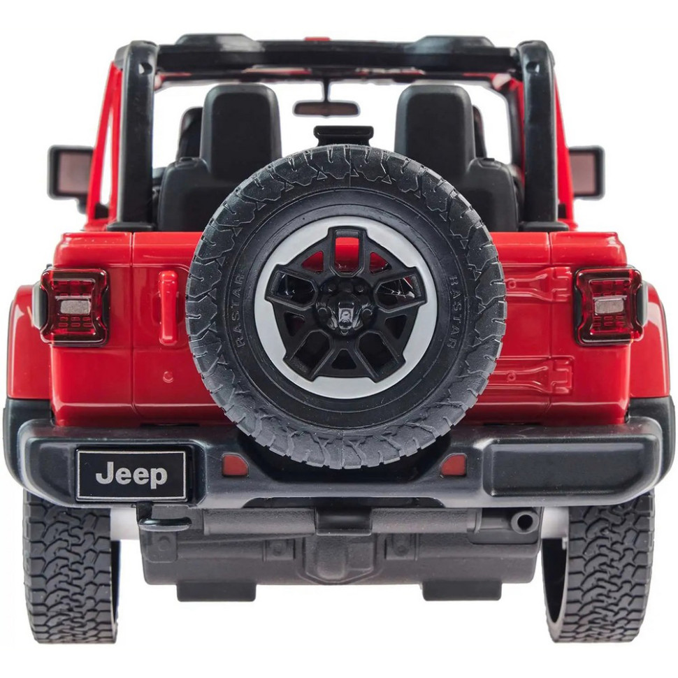 Машинка на радиоуправлении JEEP Wrangler Rubicon Rastar 79460 red 1:14 