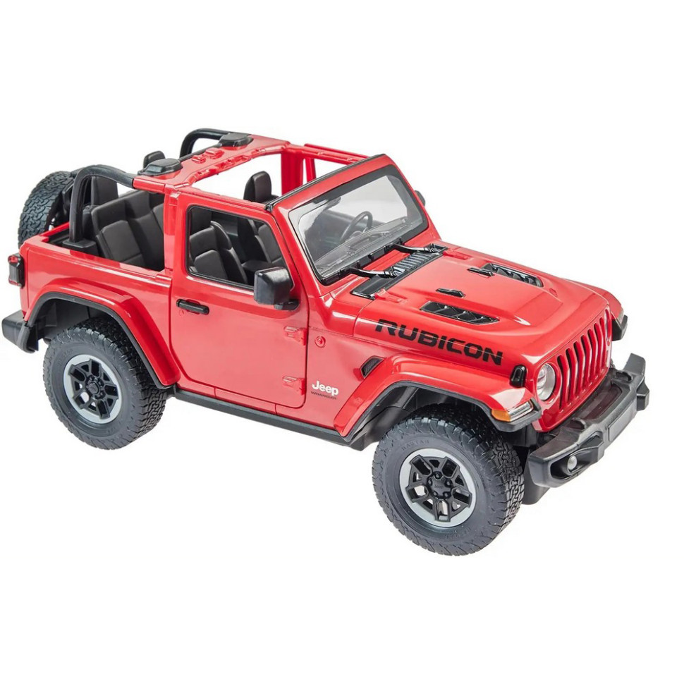 Машинка на радиоуправлении JEEP Wrangler Rubicon Rastar 79460 red 1:14 