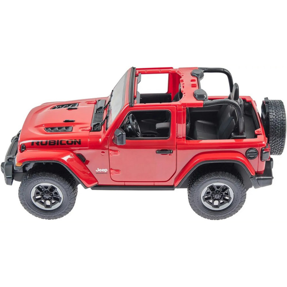 Машинка на радиоуправлении JEEP Wrangler Rubicon Rastar 79460 red 1:14 