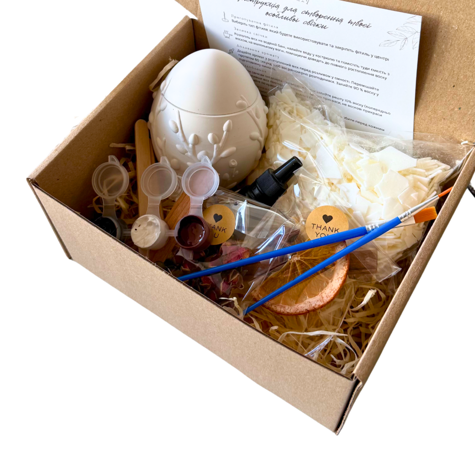 Пасхальный набор для создания свечи 