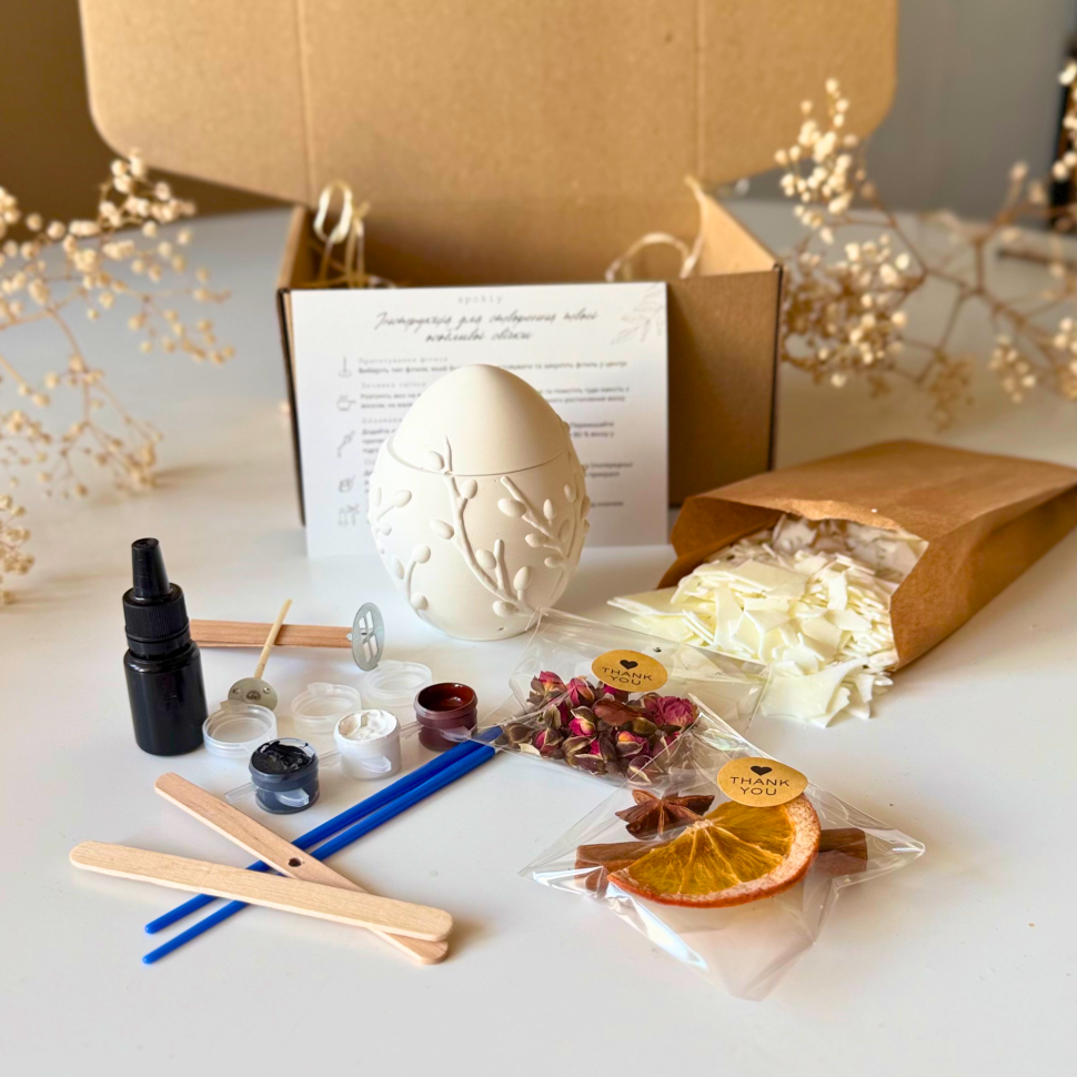 Пасхальный набор для создания свечи 