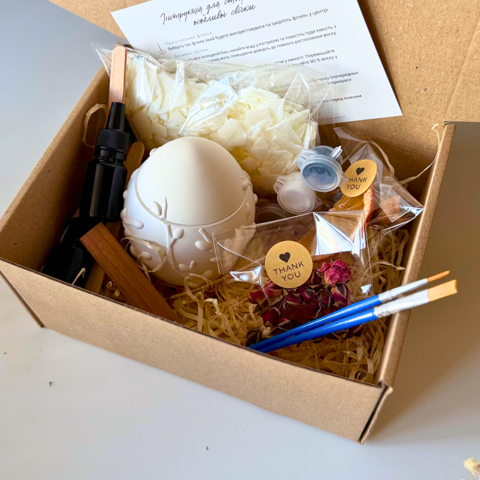 Пасхальный набор для создания свечи 