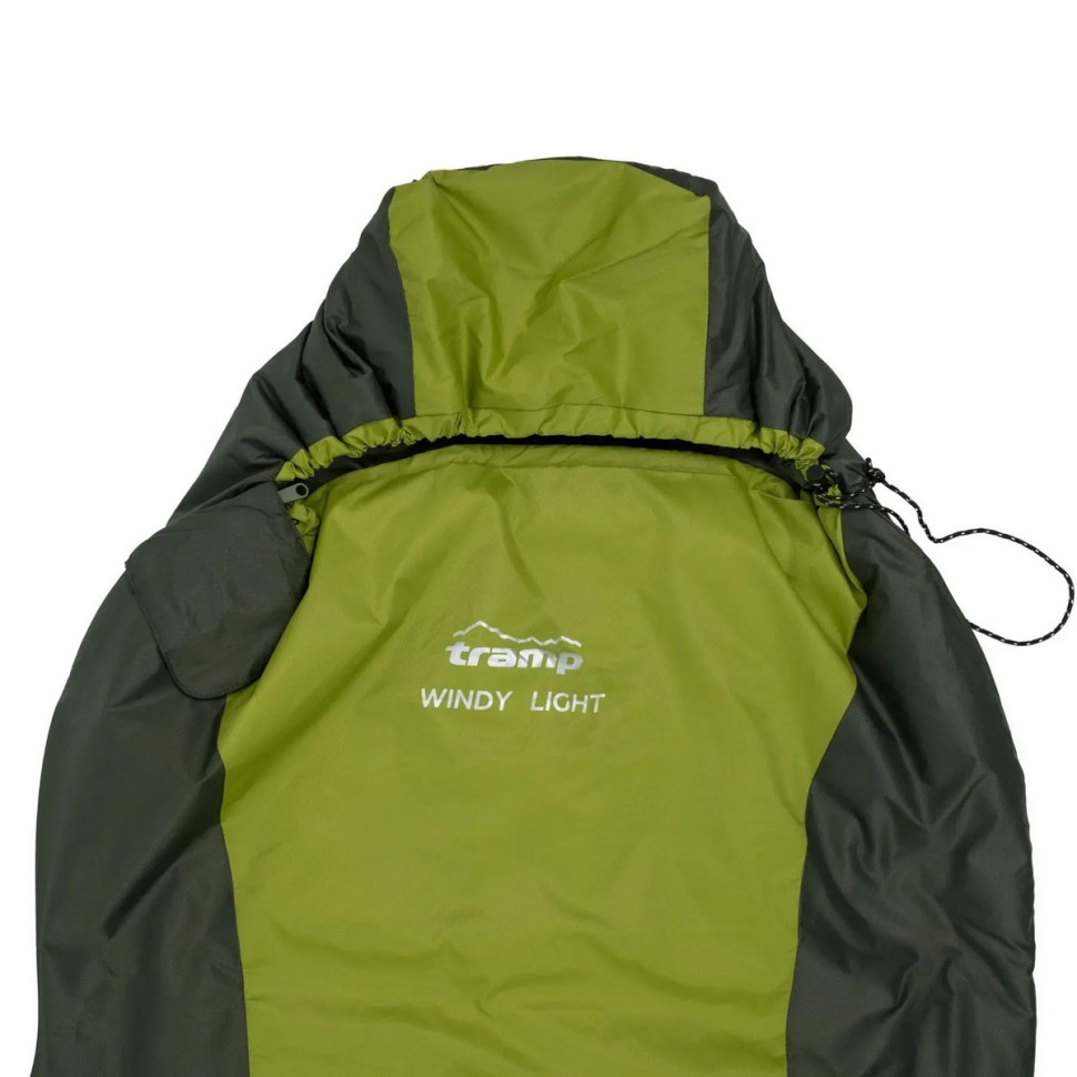 Спальный мешок Windy Light 220/80-55 UTRS-055 Tramp UTRS-055-olive-L