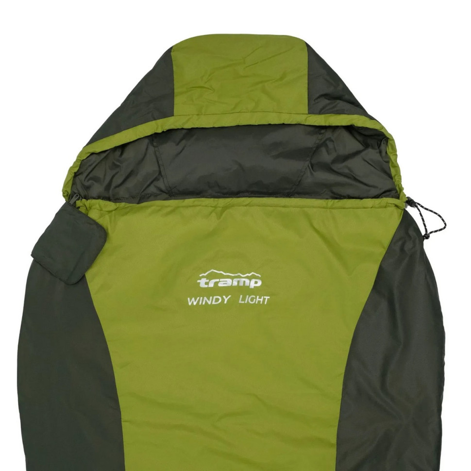 Спальный мешок Windy Light 220/80-55 UTRS-055 Tramp UTRS-055-olive-L