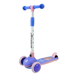 Детский самокат 3-х колесный Extreme Motion SC817(Pink) с музыкой и светом