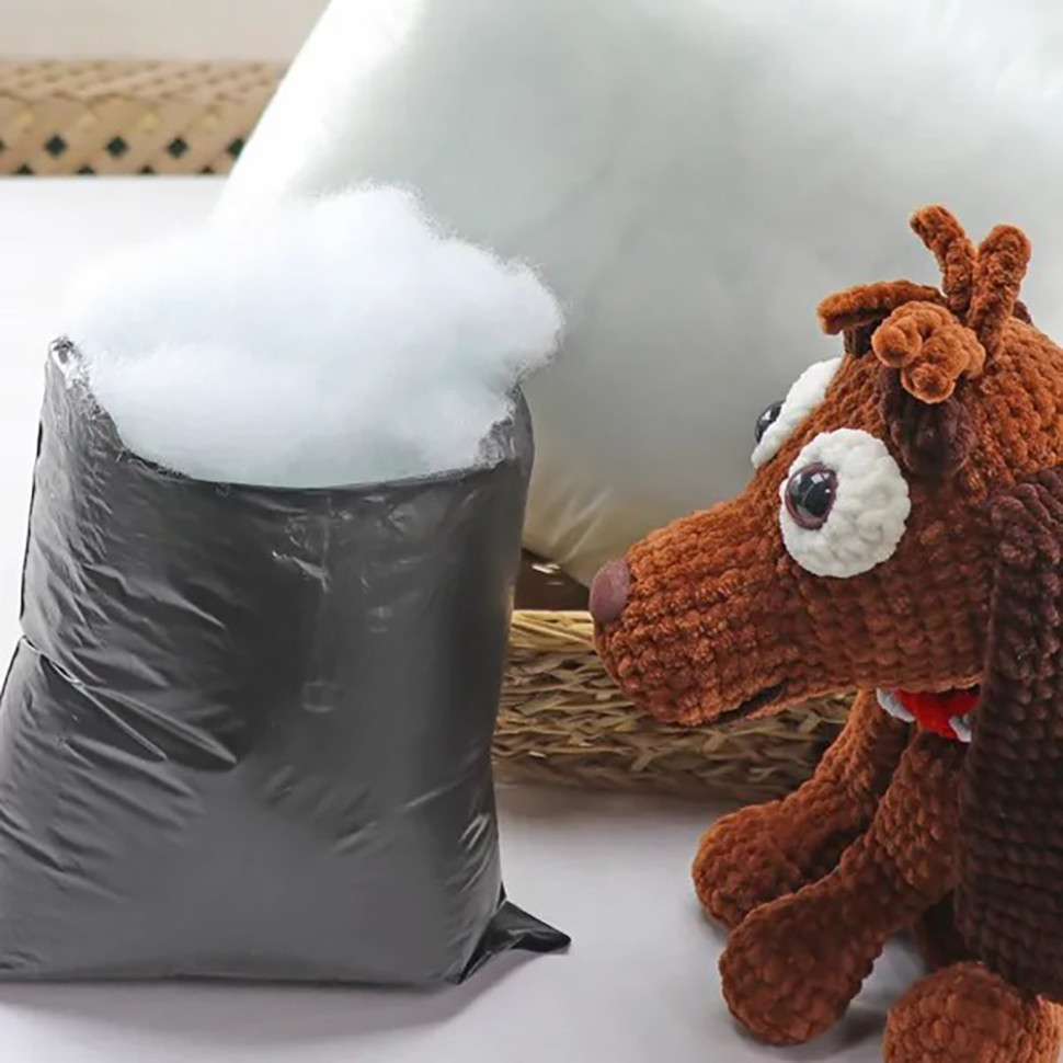 Наповнювач синтепух силіконізований Candy Yarn CY07_1334_18911 Білий 500 г