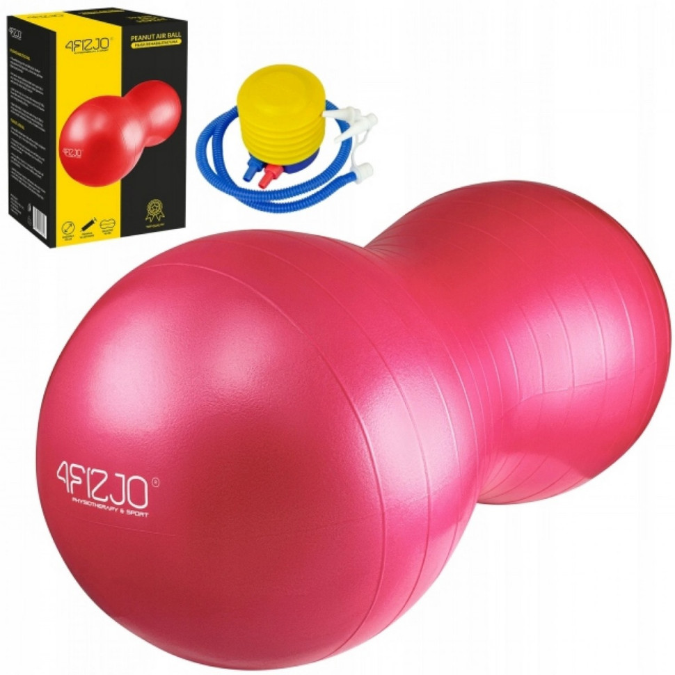 Мяч для фитнеса арахис Air Ball Peanut 4FIZJO P-5907739318558, 45 x 90 см