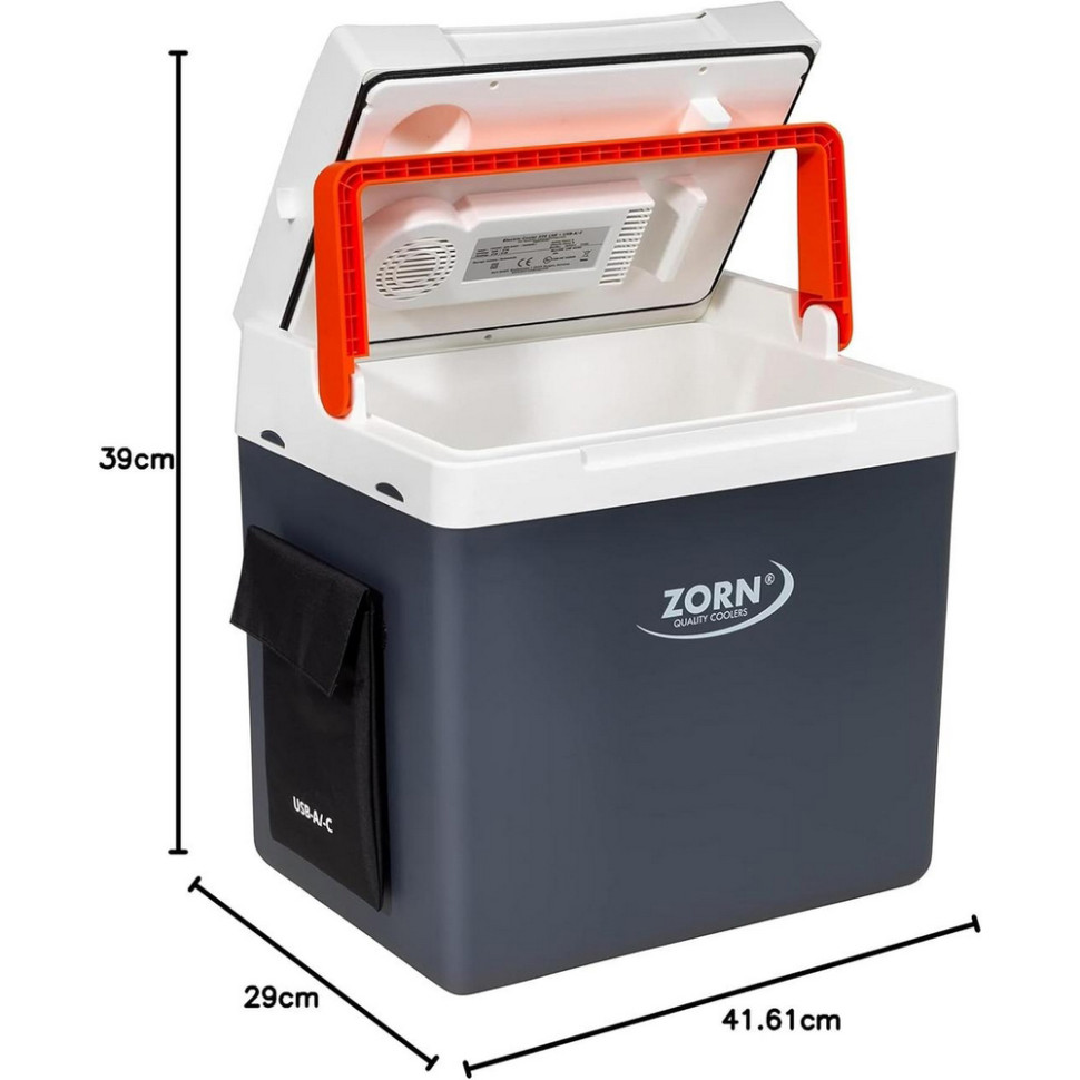 Автохолодильник Z-26 LNE + USB 12/230V Zorn 4251702501142, 25 літрів