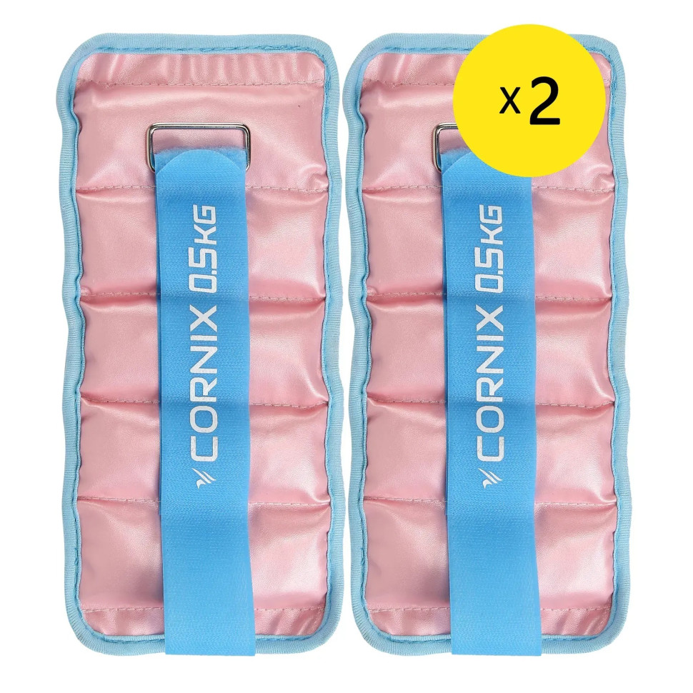 Утяжелители-манжеты для ног и рук Cornix XR-0396, 2 x 0.5 кг