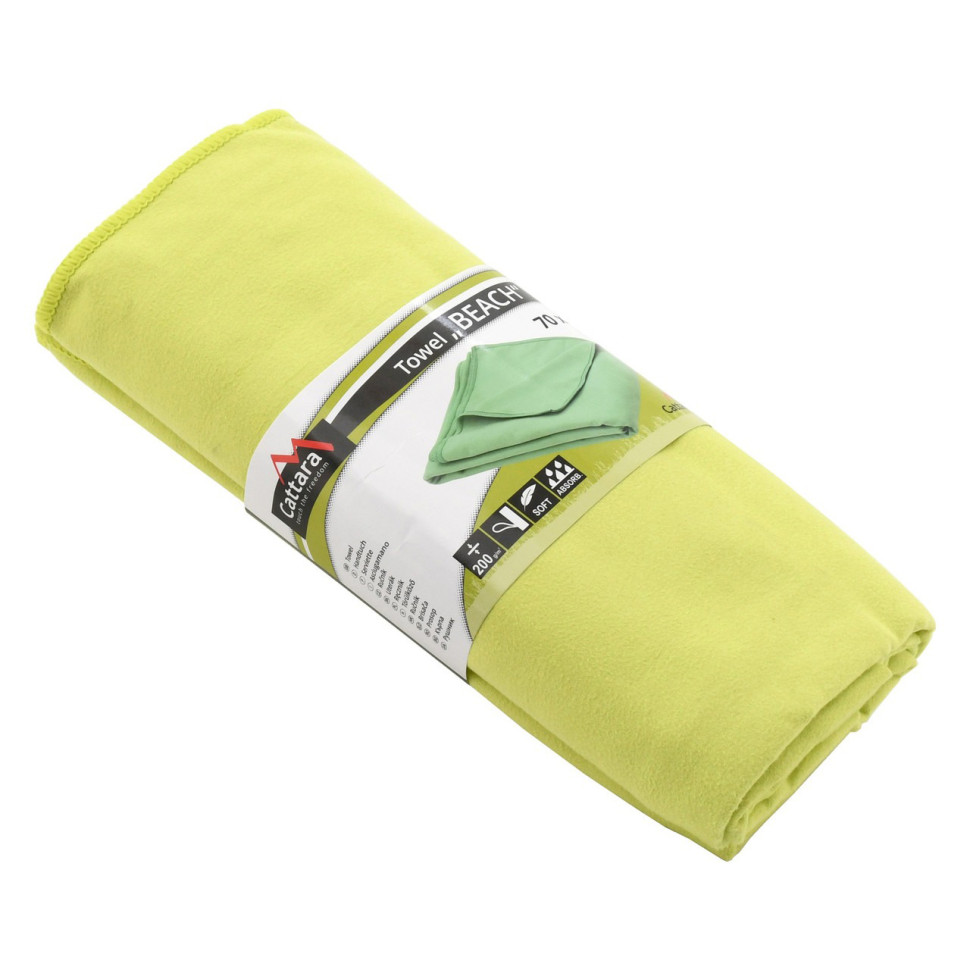 Рушник для фітнесу та спорту Beach CATTARA 14003_Green, зелений, 180x80 см