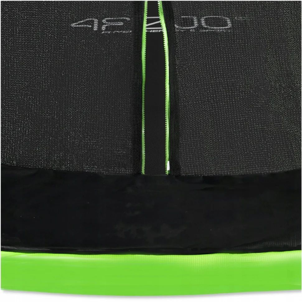 Батут с внутренней сеткой Premium 4FIZJO 4FJ0606 Black/Green 14FT 435 см