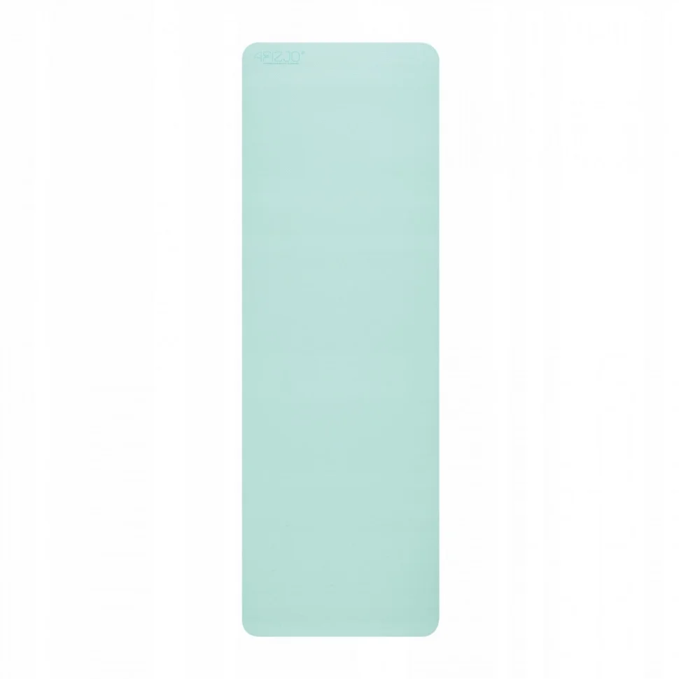 Коврик для йоги и фитнеса 4FIZJO 4FJ0374 TPE 180 x 60 x 0.6 см, Mint/Grey