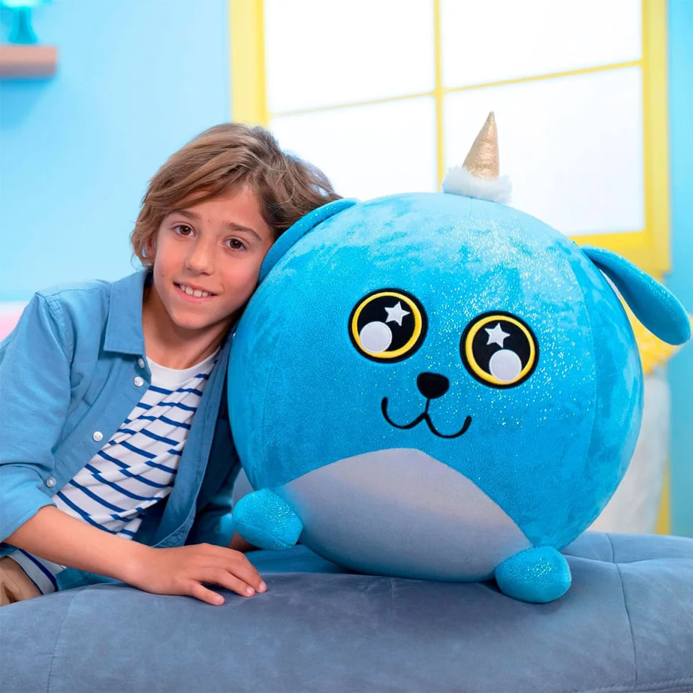 Игровой набор серии «Fantasy» W1 - Синий Песик Biggies BIG001-UD надувная игрушка, насос 45 см