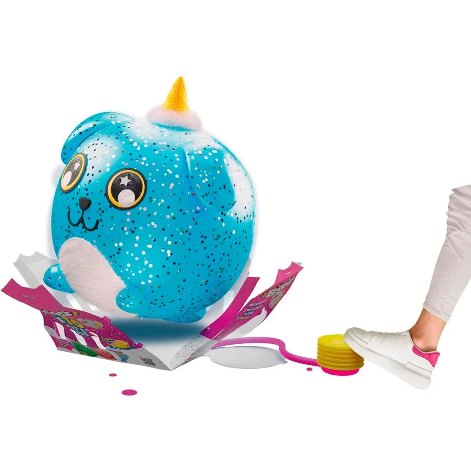Игровой набор серии «Fantasy» W1 - Синий Песик Biggies BIG001-UD надувная игрушка, насос 45 см