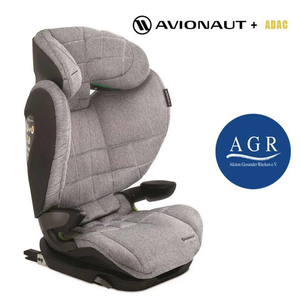 Автокрісло Avionaut Max Space Iso-Fix гр.2-3 Сіре AV-360.MS.01