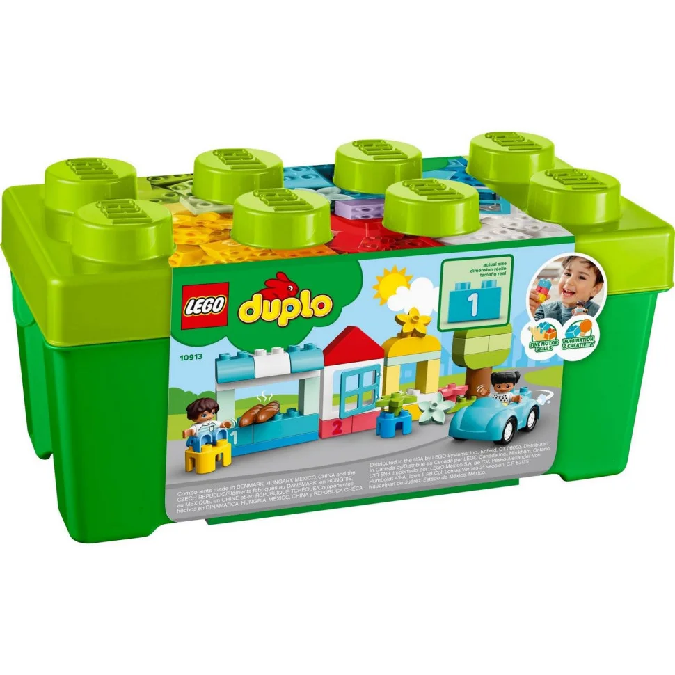 Конструктор LEGO DUPLO Коробка з кубиками 10913