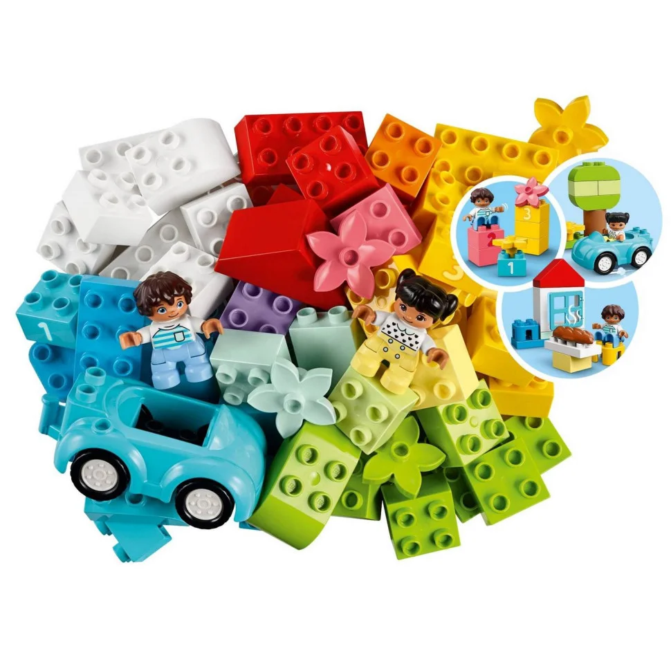 Конструктор LEGO DUPLO Коробка з кубиками 10913