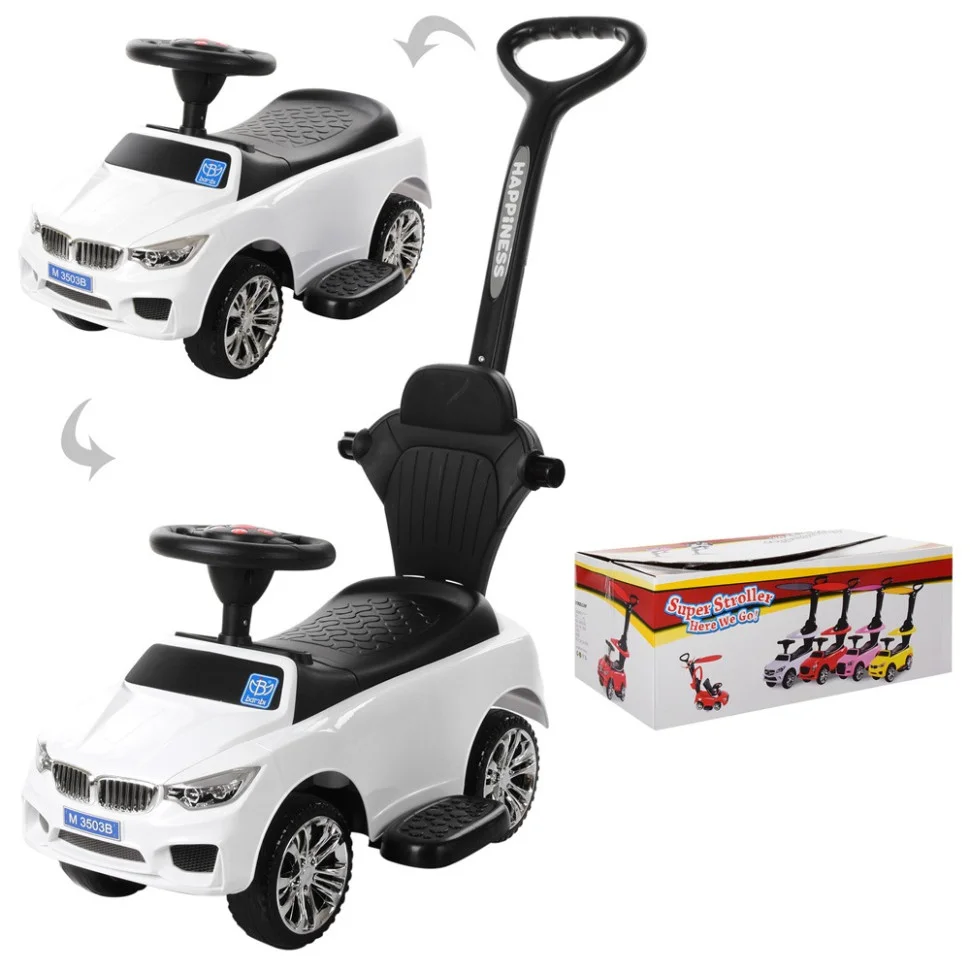 Каталка-толокар Bambi M 3503B-1 Белый