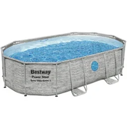 Каркасний басейн Bestway 56946K 488х305х107 см, 10949 л