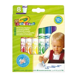 Мои первые фломастеры Mini Kids Crayola 8324 washable 8 шт