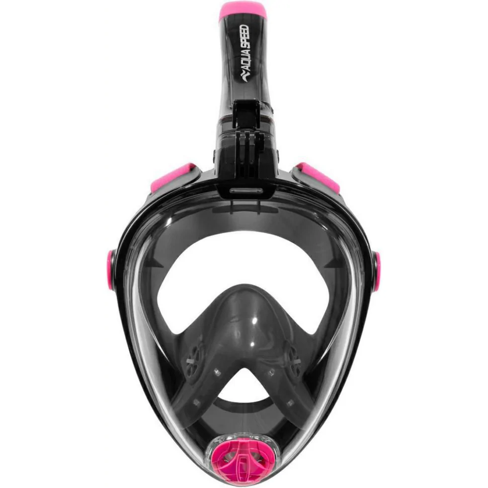 Повнолицьова маска SPECTRA 2.0 Aqua Speed 247-19 чорний, рожевий, S/M