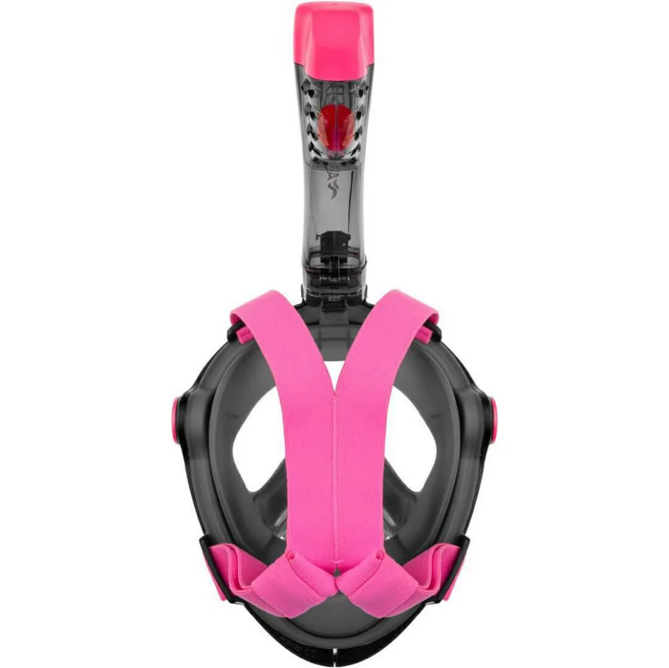 Повнолицьова маска SPECTRA 2.0 Aqua Speed 247-19 чорний, рожевий, S/M