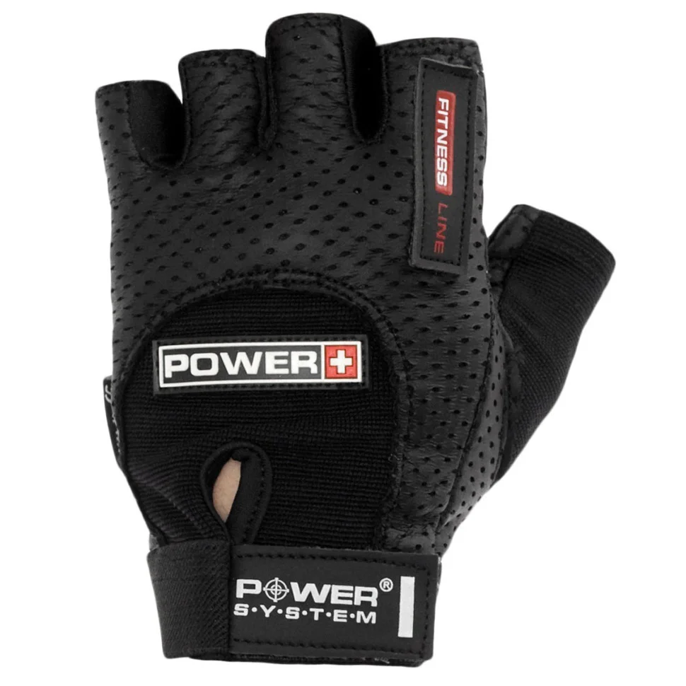 Перчатки для фитнеса Power Plus Power System PS-2500_2XL_Black, Black XXL